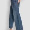 High Rise Cropped Utility Wide Leg