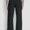 High Rise Cropped Wide Leg Pant