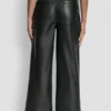 High Rise Cropped Wide Leg Pant