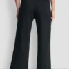 High-Rise Cropped Wide Leg Pants