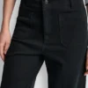 High-Rise Cropped Wide Leg Pants