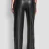 High-Rise Faux Leather Pant