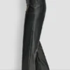 High-Rise Faux Leather Pant