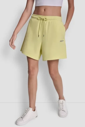 High-Rise Logo Sweat Shorts