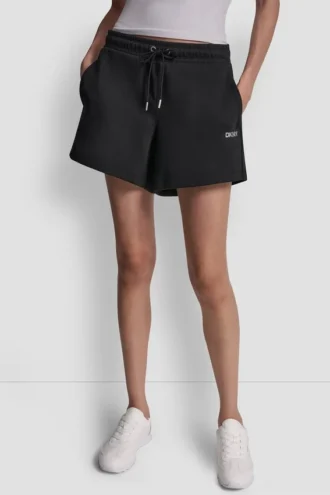 High-Rise Logo Sweat Shorts