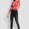 High-Rise Ombré Logo 7/8-Length Legging