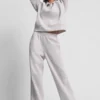High-Rise Piped Track Pants