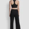 High-Rise Piped Track Pants