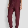 High-Rise Rib-Knit Jogger