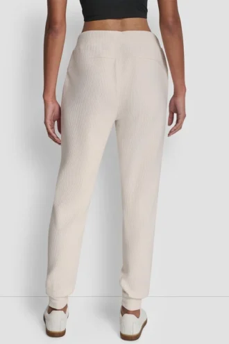 High-Rise Rib-Knit Jogger