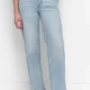 High-Rise Tailored Straight Leg Jean