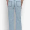 High-Rise Tailored Straight Leg Jean