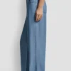 High-Rise Tencel Wide Leg Trouser Jean