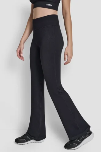 High Waist Seamless Flare Pant