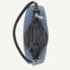 Jenny Denim Logo Shoulder Bag