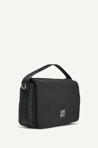 Jenny Logo Flap Shoulder Bag
