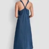 Knotted Strap V-Neck Maxi Dress