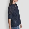 Lace Puff Sleeve Shirt