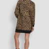 Leopard Jacquard Cardigan