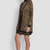Leopard Jacquard Cardigan