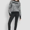 Leopard Logo Knit Sweater