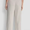 Linen-Blend Pant