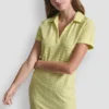 Logo Jacquard Polo Dress