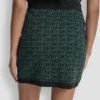 Logo Jacquard Short Skirt