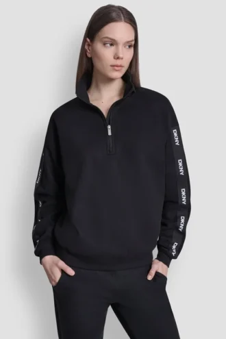 Logo Quarter-Zip Sweatshirt