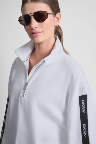 Logo Quarter-Zip Sweatshirt