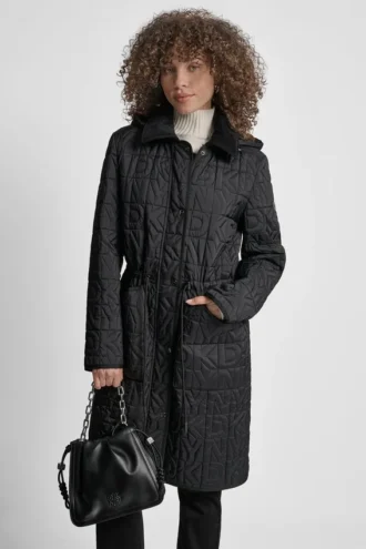 Long Quilted Coat
