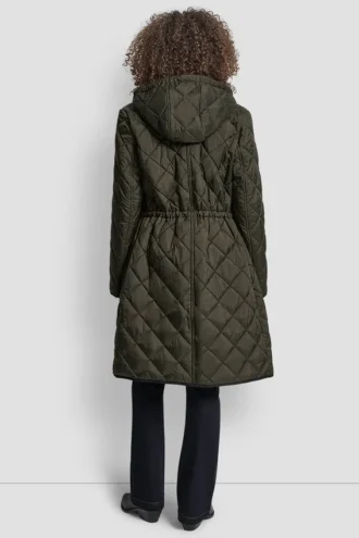 Long Quilted Coat