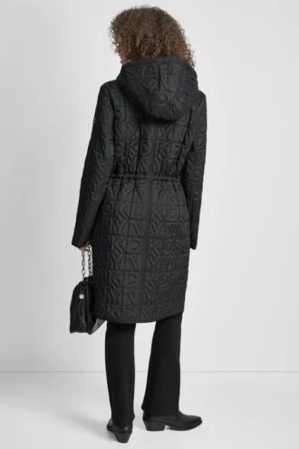 Long Quilted Coat