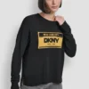 Long Sleeve License Plate Logo Sweater