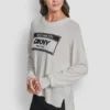 Long Sleeve License Plate Logo Sweater