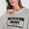 Long Sleeve License Plate Logo Sweater