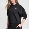 Metallic Bubble Logo Fleece Pullover