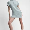Metallic Bubble Logo Sneaker Dress