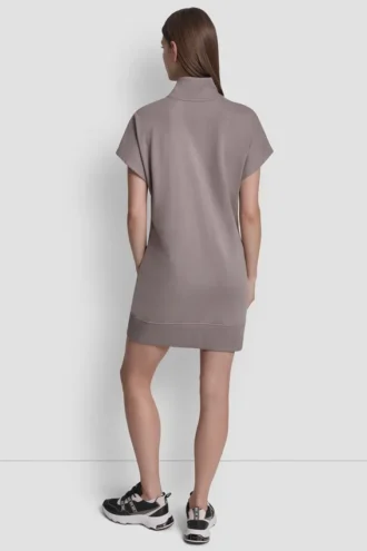 Metallic Bubble Logo Sneaker Dress