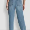 Mid-Rise Barrel Jeans