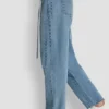 Mid-Rise Barrel Jeans