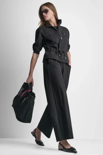 Mid-Rise Pull-On Pant