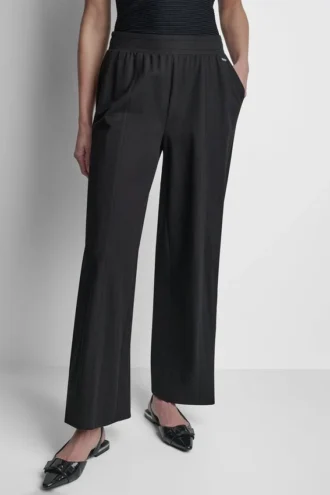 Mid-Rise Pull-On Pant