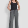 Mid-Rise Spacedye Wide Leg Pant
