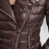 Moto-Style Puffer Jacket