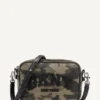 Nell Logo Embossed Camo Camera Bag