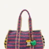 Nessa Raffia Tote