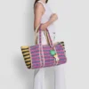 Nessa Raffia Tote