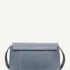Nicole Denim Logo Crossbody Bag