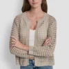 Open-Stitch Cardigan
